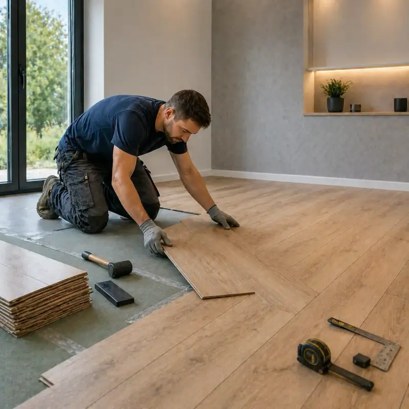 Bodenverlegung in NRW von HausFit