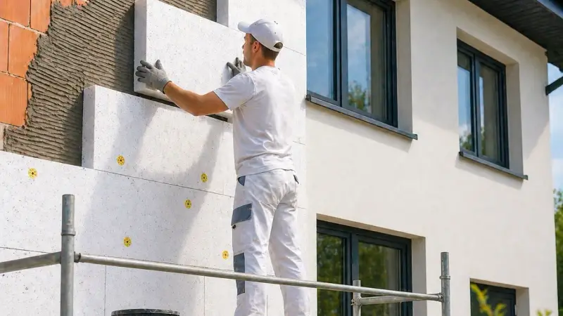 Fassadendämmung NRW - Energieeffiziente Fassadensanierung von HausFit