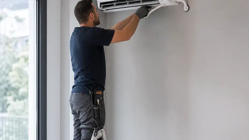 Klimaanlagen NRW - Bauliche Vorbereitung und Montage von Split-Klimageräten von HausFit