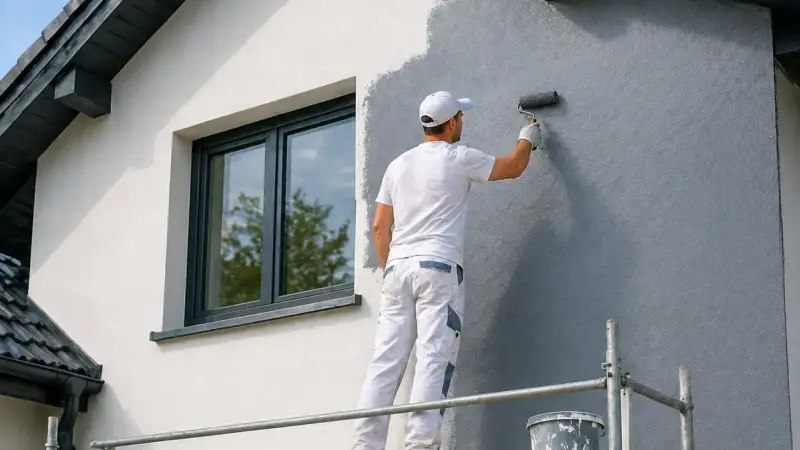 Malerarbeiten NRW - Saubere Innen- und Fassadenanstriche von HausFit