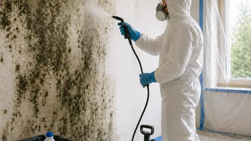 Schimmelbeseitigung NRW - Fachgerechte Schimmelsanierung von HausFit